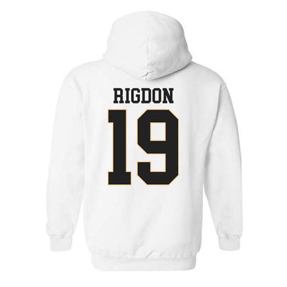 Vanderbilt - NCAA Baseball : Rustan Rigdon - Replica Shersey Hooded Sweatshirt-1