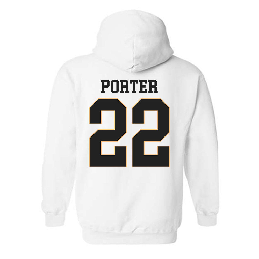 Vanderbilt - NCAA Women's Volleyball : Taylor Porter - Replica Shersey Hooded Sweatshirt-1