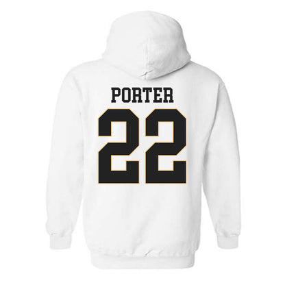Vanderbilt - NCAA Women's Volleyball : Taylor Porter - Replica Shersey Hooded Sweatshirt-1