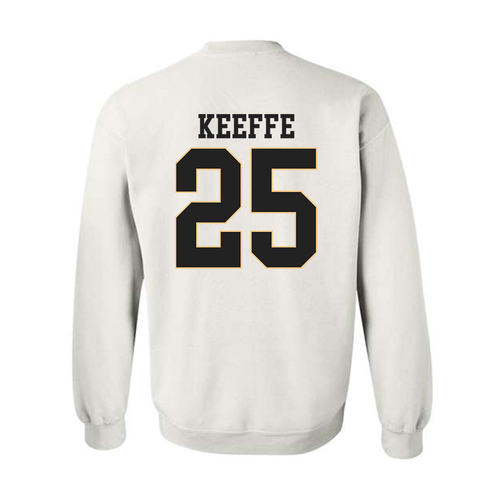 Vanderbilt - NCAA Men's Basketball : Miles Keeffe - Replica Shersey Crewneck Sweatshirt-1