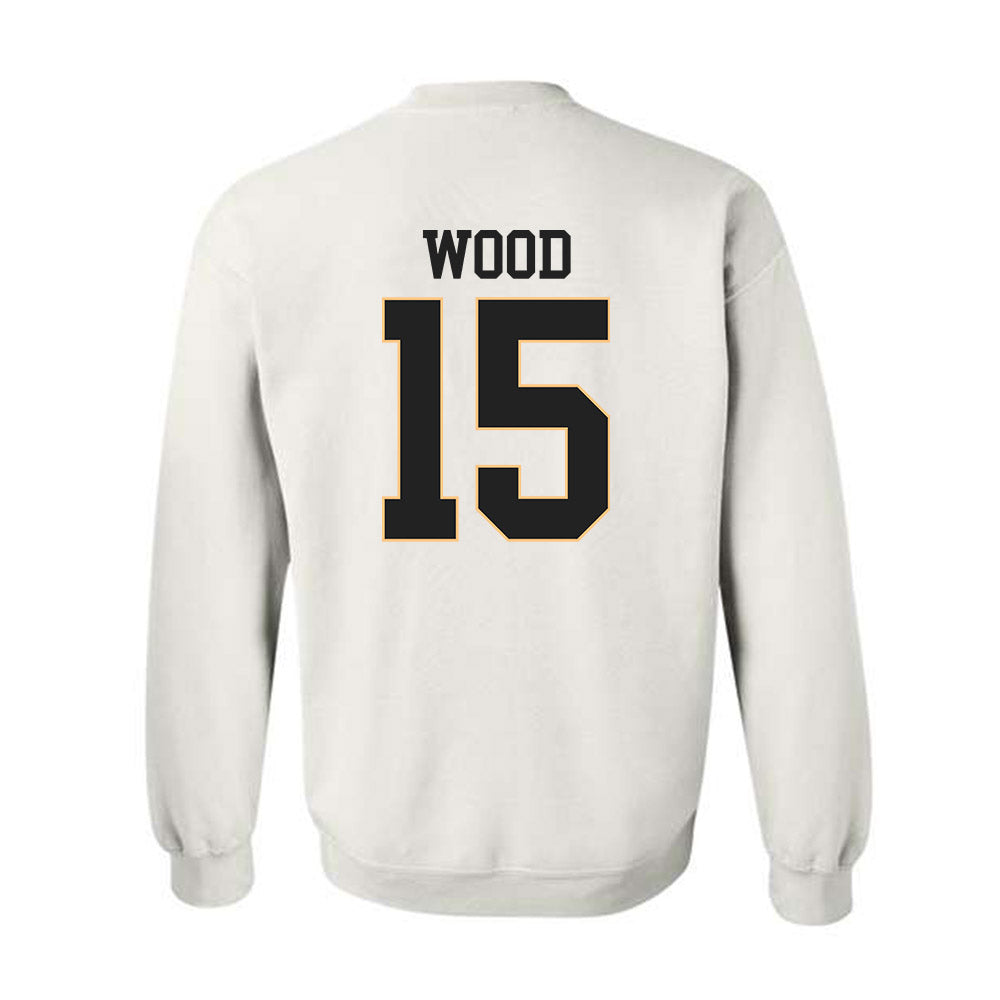 Vanderbilt - NCAA Football : Zaylin Wood - Replica Shersey Crewneck Sweatshirt-1