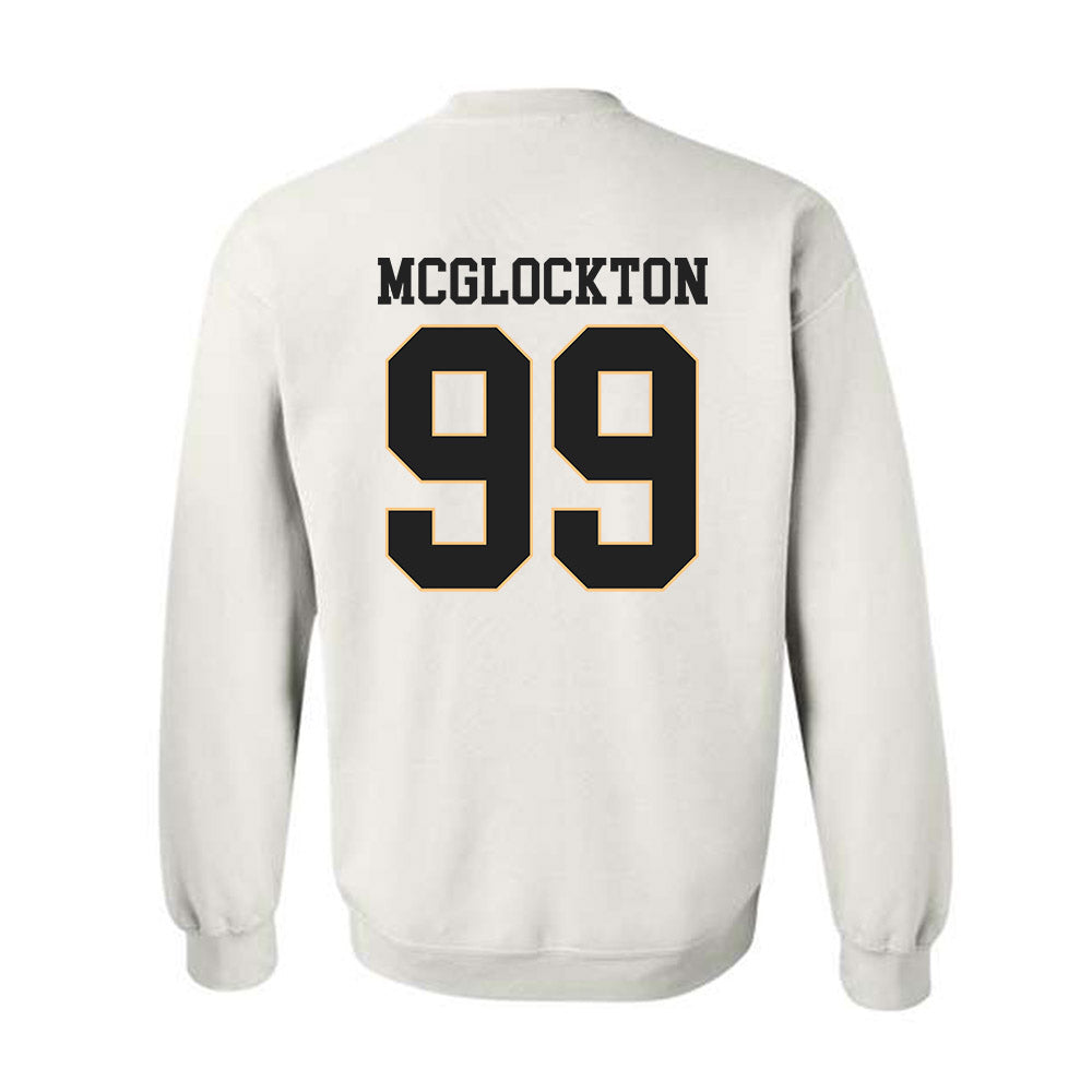 Vanderbilt - NCAA Men's Basketball : Devin Mcglockton - Replica Shersey Crewneck Sweatshirt-1