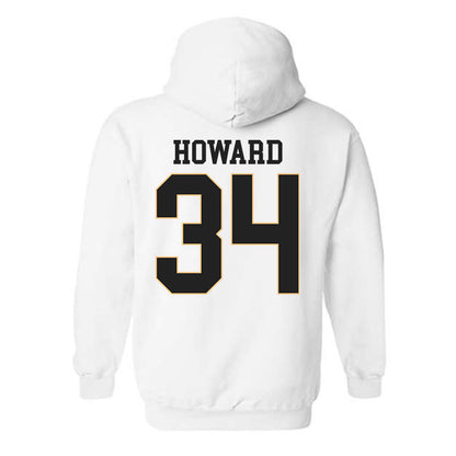 Vanderbilt - NCAA Football : Austin Howard - Replica Shersey Hooded Sweatshirt-1