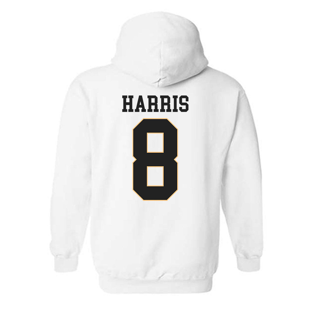 Vanderbilt - NCAA Men's Basketball : Tyler Harris - Replica Shersey Hooded Sweatshirt-1