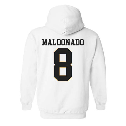 Vanderbilt - NCAA Baseball : Chris Maldonado - Replica Shersey Hooded Sweatshirt-1