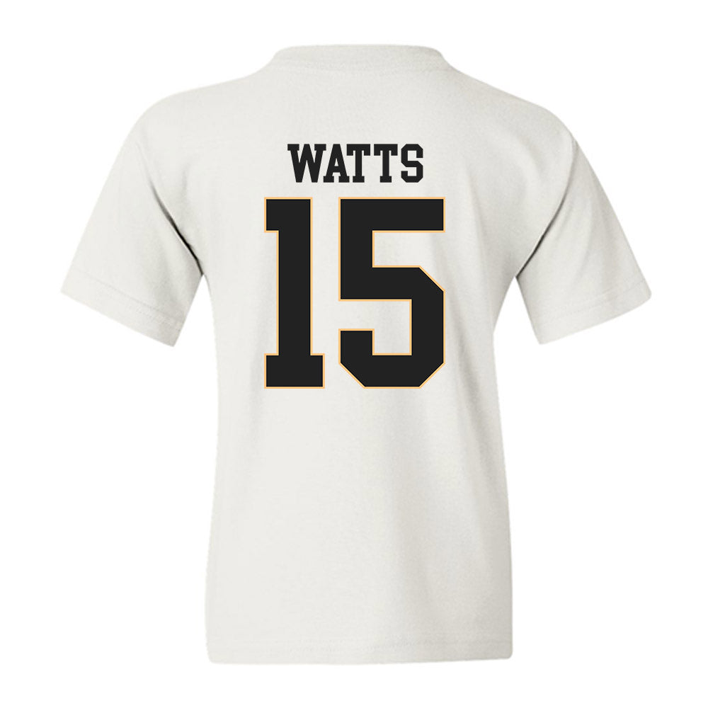 Vanderbilt - NCAA Women's Soccer : Sydney Watts - Replica Shersey Youth T-Shirt-1