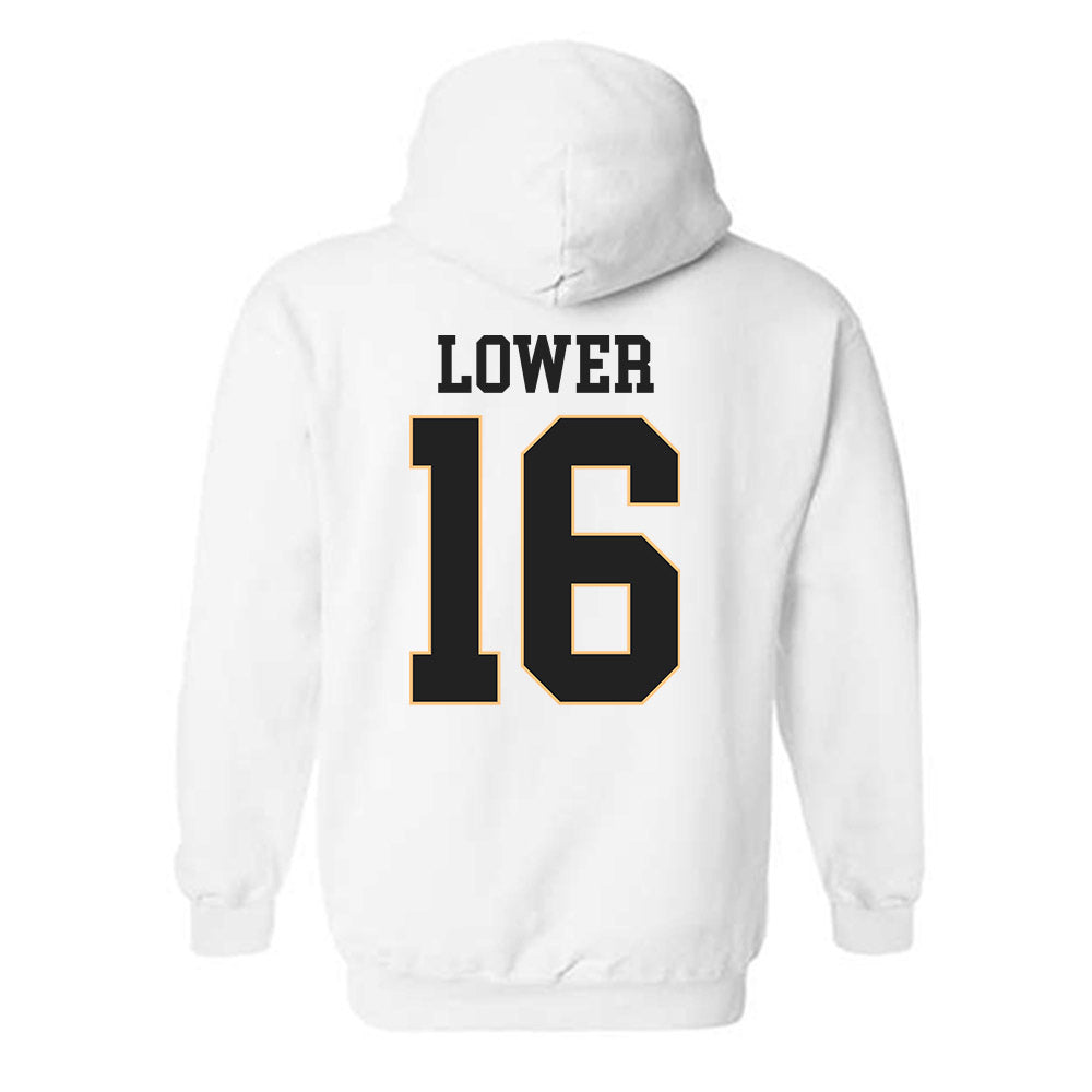 Vanderbilt - NCAA Women's Lacrosse : Bailey Lower - Replica Shersey Hooded Sweatshirt-1