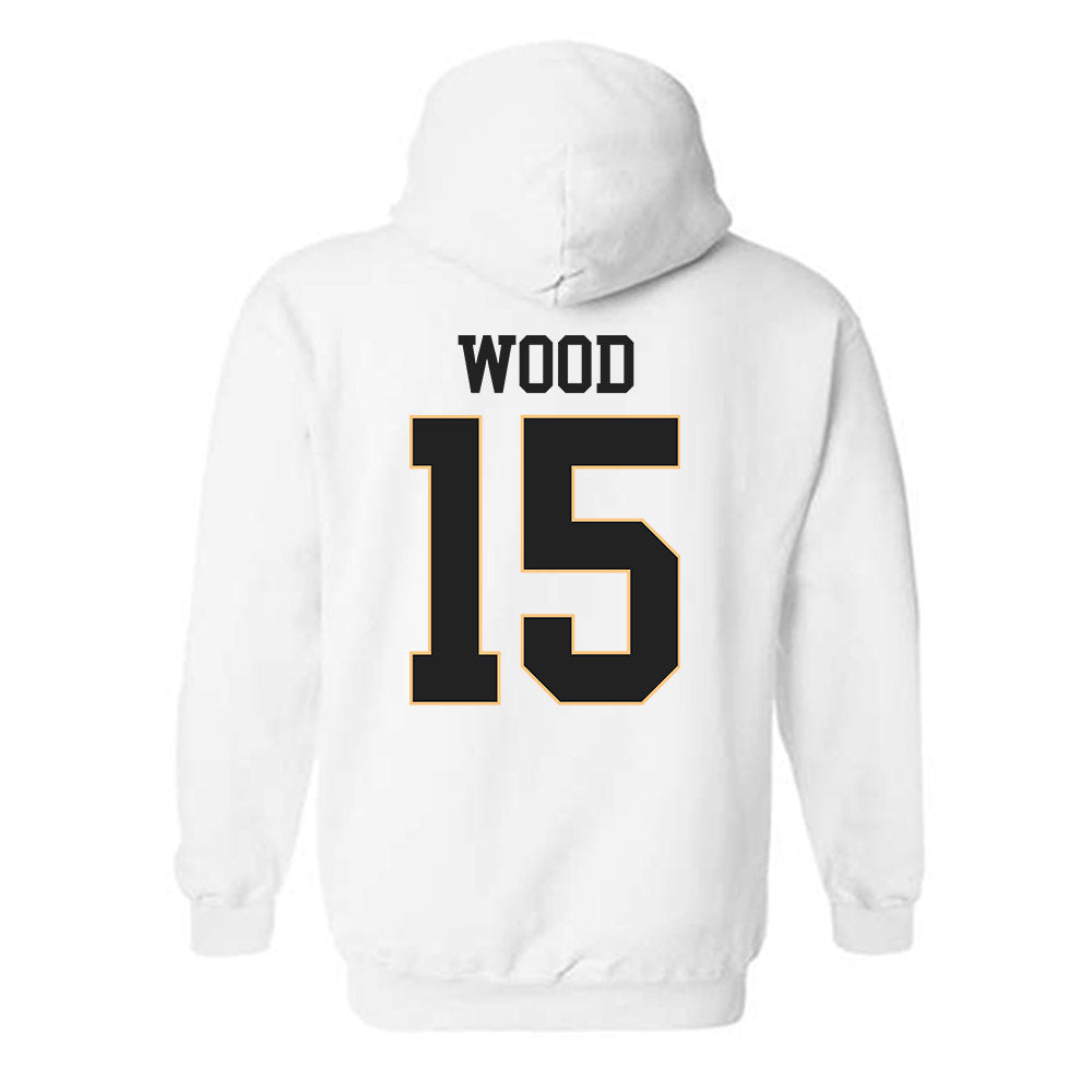 Vanderbilt - NCAA Football : Zaylin Wood - Replica Shersey Hooded Sweatshirt-1