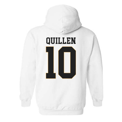 Vanderbilt - NCAA Baseball : Carson Quillen - Replica Shersey Hooded Sweatshirt-1