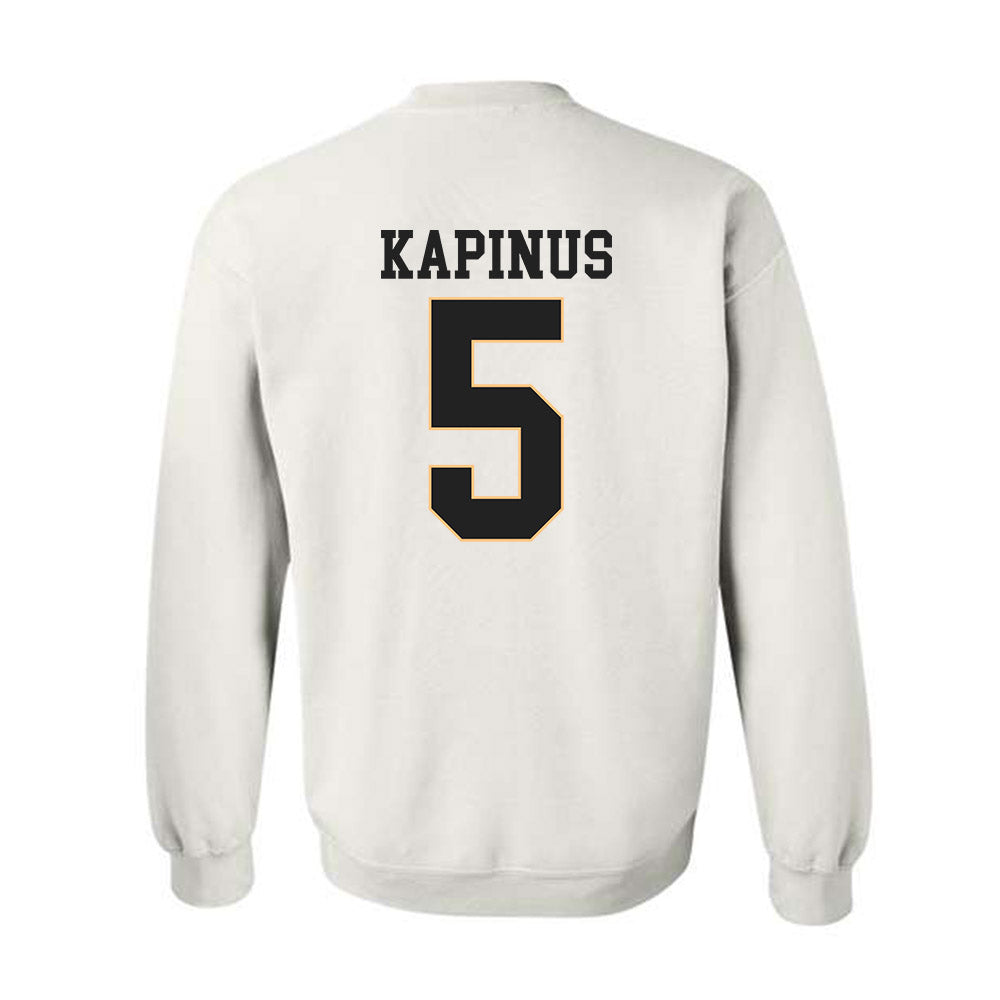 Vanderbilt - NCAA Women's Basketball : Leilani Kapinus - Replica Shersey Crewneck Sweatshirt