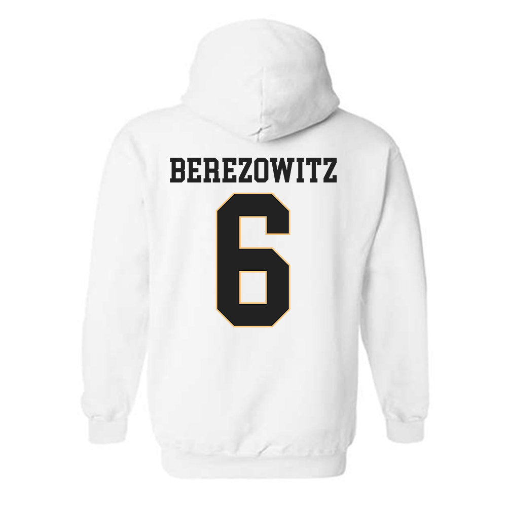 Vanderbilt - NCAA Women's Volleyball : Kati Berezowitz - Replica Shersey Hooded Sweatshirt-1