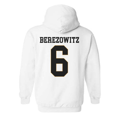 Vanderbilt - NCAA Women's Volleyball : Kati Berezowitz - Replica Shersey Hooded Sweatshirt-1