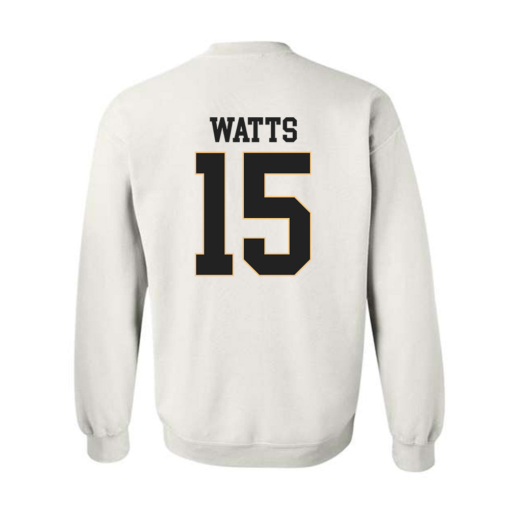 Vanderbilt - NCAA Women's Soccer : Sydney Watts - Replica Shersey Crewneck Sweatshirt-1
