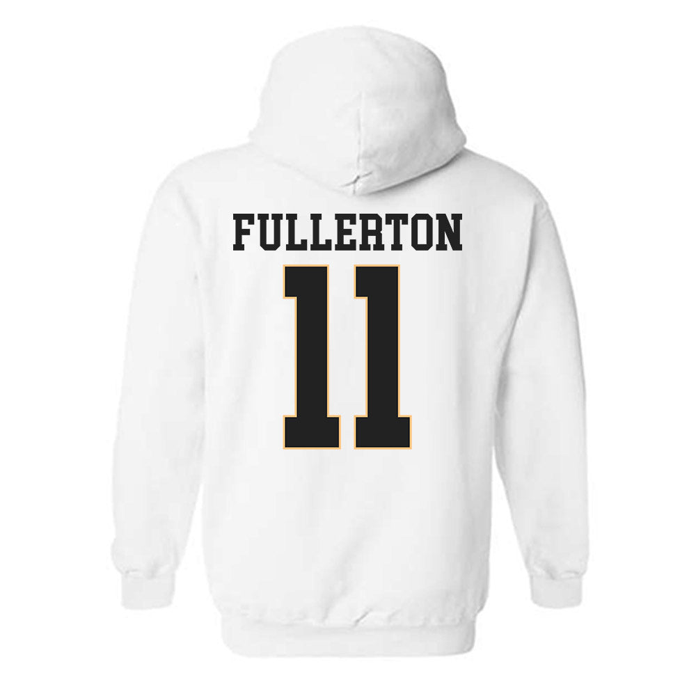 Vanderbilt - NCAA Women's Soccer : Melania Fullerton - Replica Shersey Hooded Sweatshirt