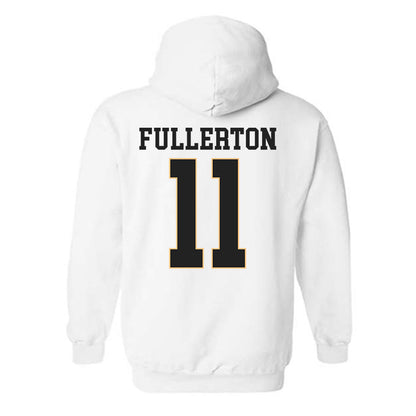 Vanderbilt - NCAA Women's Soccer : Melania Fullerton - Replica Shersey Hooded Sweatshirt