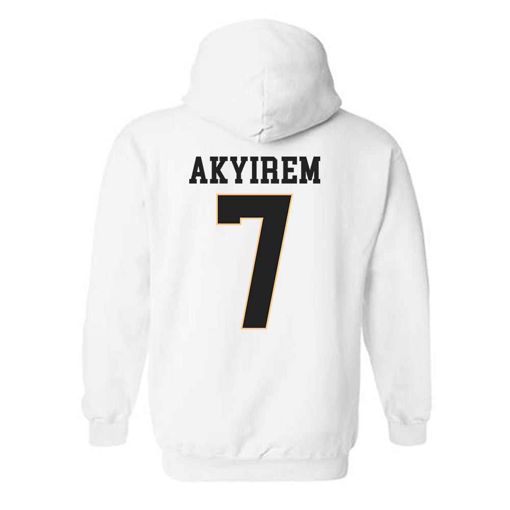 Vanderbilt - NCAA Women's Soccer : Vivian Akyirem - Replica Shersey Hooded Sweatshirt-1