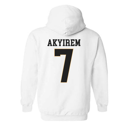 Vanderbilt - NCAA Women's Soccer : Vivian Akyirem - Replica Shersey Hooded Sweatshirt-1