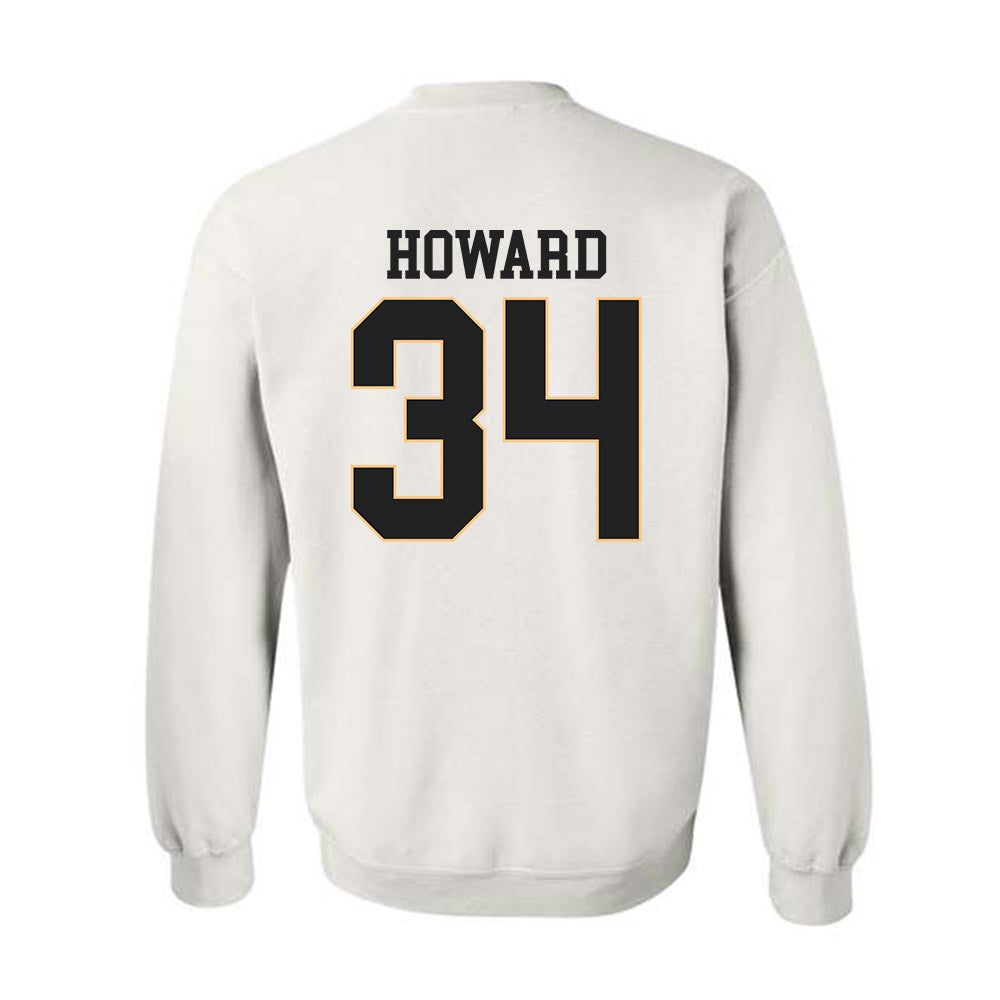Vanderbilt - NCAA Football : Austin Howard - Replica Shersey Crewneck Sweatshirt-1