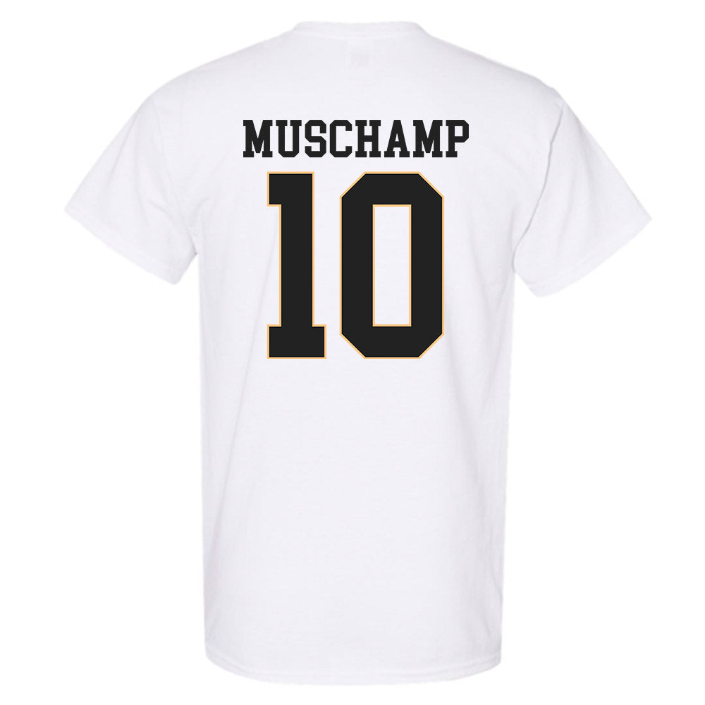 Vanderbilt - NCAA Football : Whit Muschamp - Replica Shersey T-Shirt-1