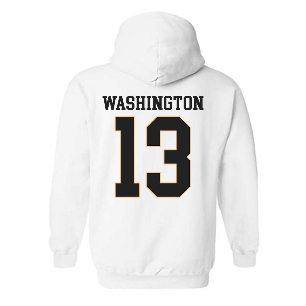 Vanderbilt - NCAA Men's Basketball : Jalen Washington - Replica Shersey Hooded Sweatshirt-1