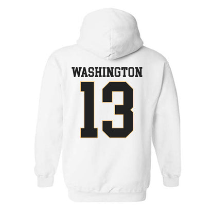 Vanderbilt - NCAA Men's Basketball : Jalen Washington - Replica Shersey Hooded Sweatshirt-1