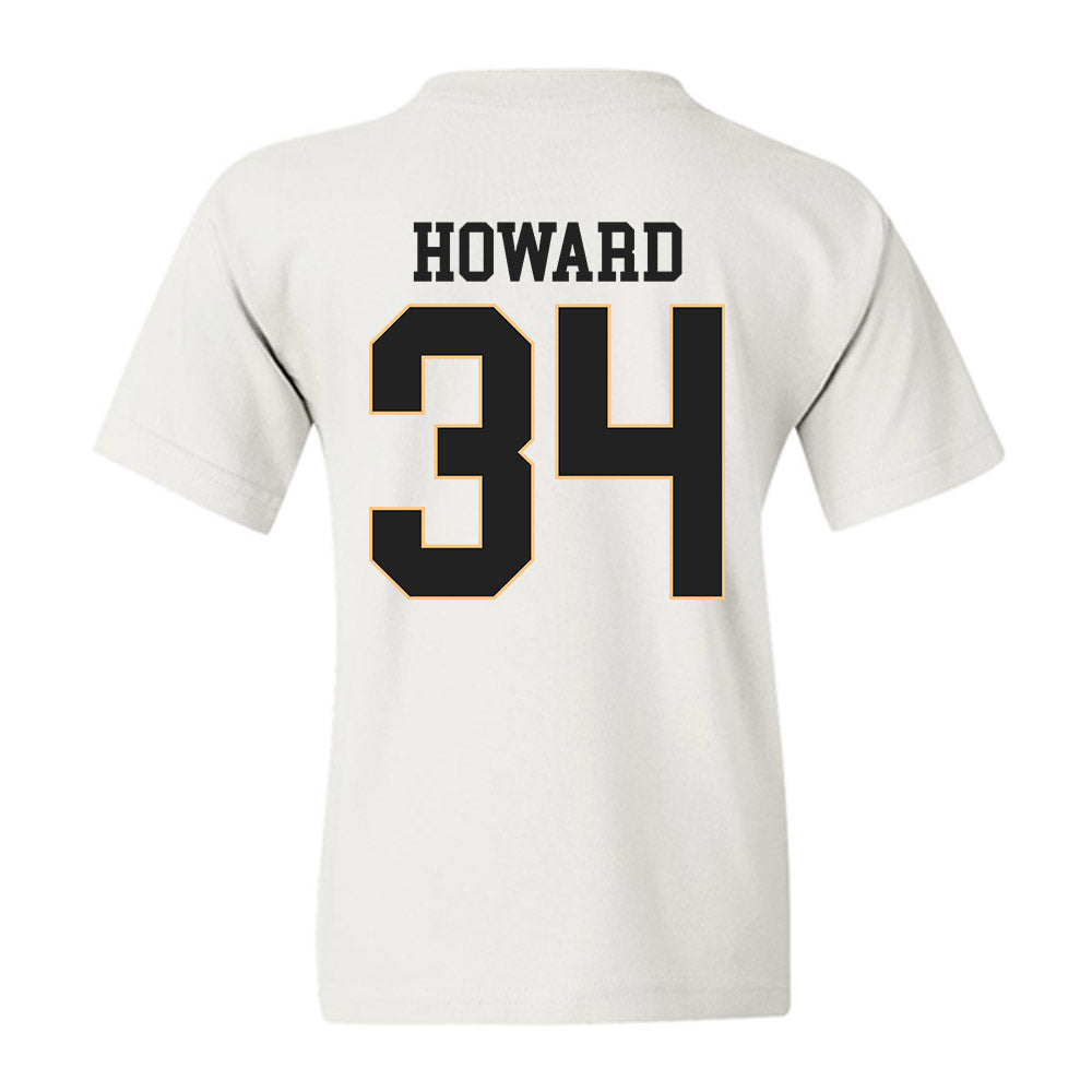 Vanderbilt - NCAA Football : Austin Howard - Replica Shersey Youth T-Shirt-1