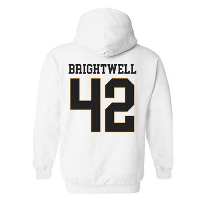 Vanderbilt - NCAA Baseball : Collin Brightwell - Replica Shersey Hooded Sweatshirt-1
