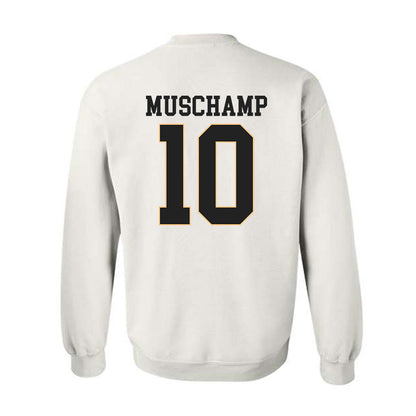 Vanderbilt - NCAA Football : Whit Muschamp - Replica Shersey Crewneck Sweatshirt-1