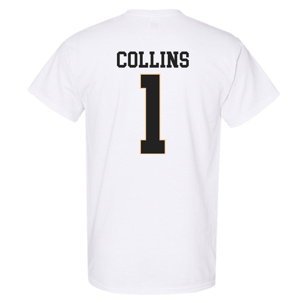Vanderbilt - NCAA Men's Basketball : Frankie Collins - Replica Shersey T-Shirt-1