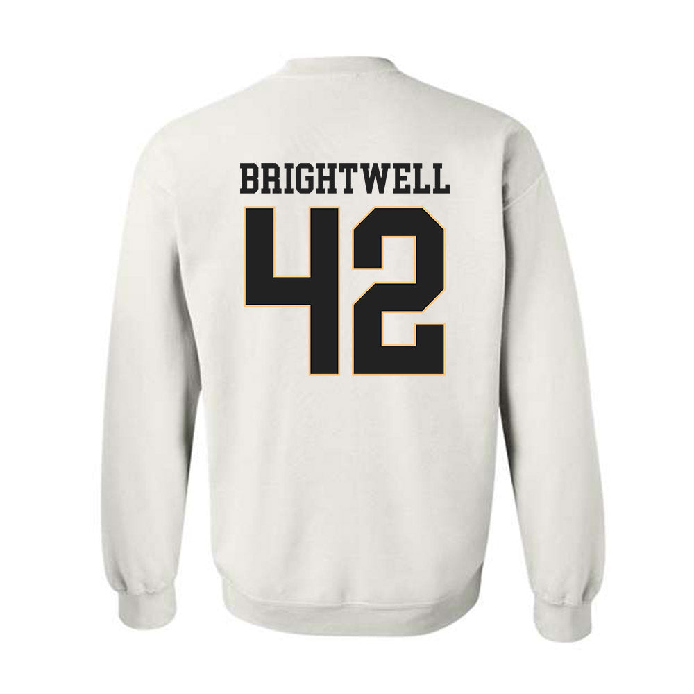Vanderbilt - NCAA Baseball : Collin Brightwell - Replica Shersey Crewneck Sweatshirt-1