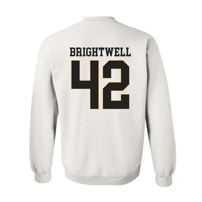 Vanderbilt - NCAA Baseball : Collin Brightwell - Replica Shersey Crewneck Sweatshirt-1