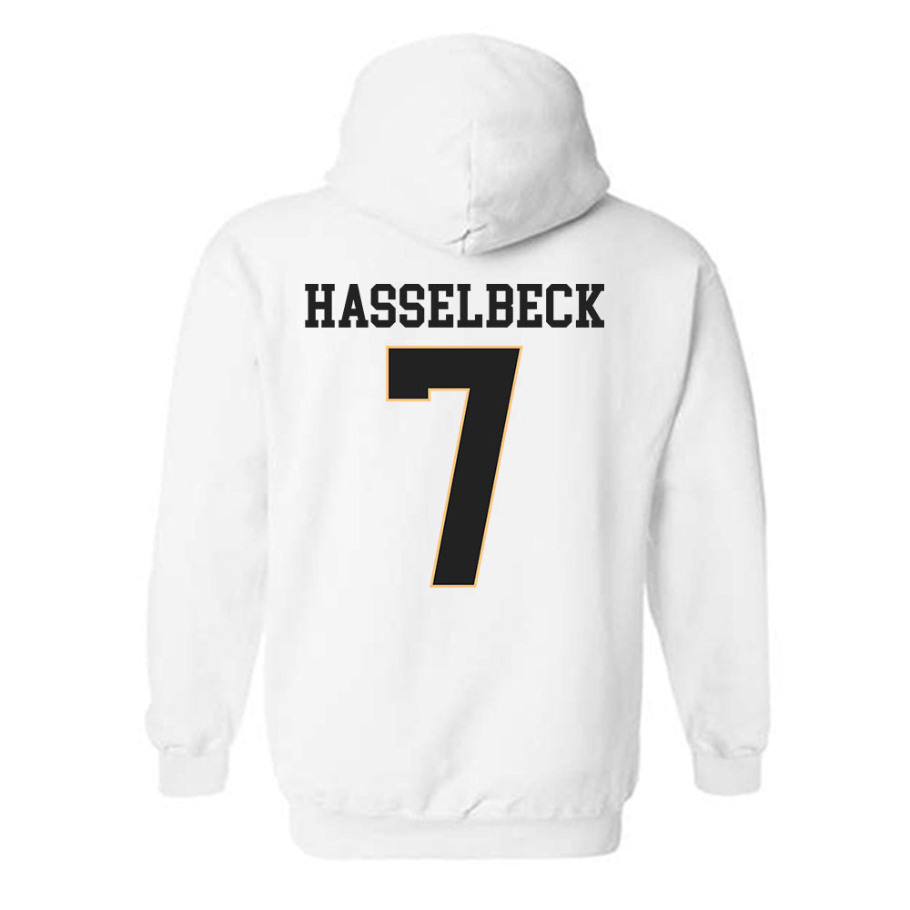 Vanderbilt - NCAA Women's Lacrosse : Grace Hasselbeck - Replica Shersey Hooded Sweatshirt