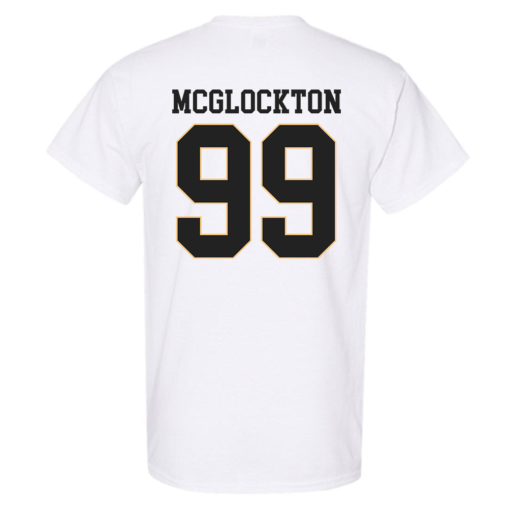 Vanderbilt - NCAA Men's Basketball : Devin Mcglockton - Replica Shersey T-Shirt-1