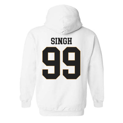 Vanderbilt - NCAA Football : Joshua Singh - Replica Shersey Hooded Sweatshirt-1