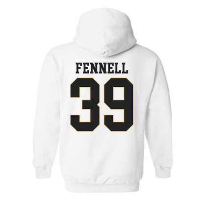 Vanderbilt - NCAA Baseball : Connor Fennell - Replica Shersey Hooded Sweatshirt