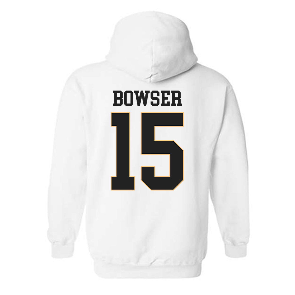 Vanderbilt - NCAA Women's Volleyball : maddy Bowser - Replica Shersey Hooded Sweatshirt