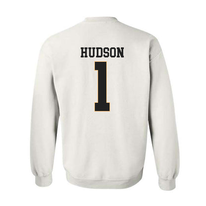 Vanderbilt - NCAA Football : Trent Hudson - Replica Shersey Crewneck Sweatshirt-1