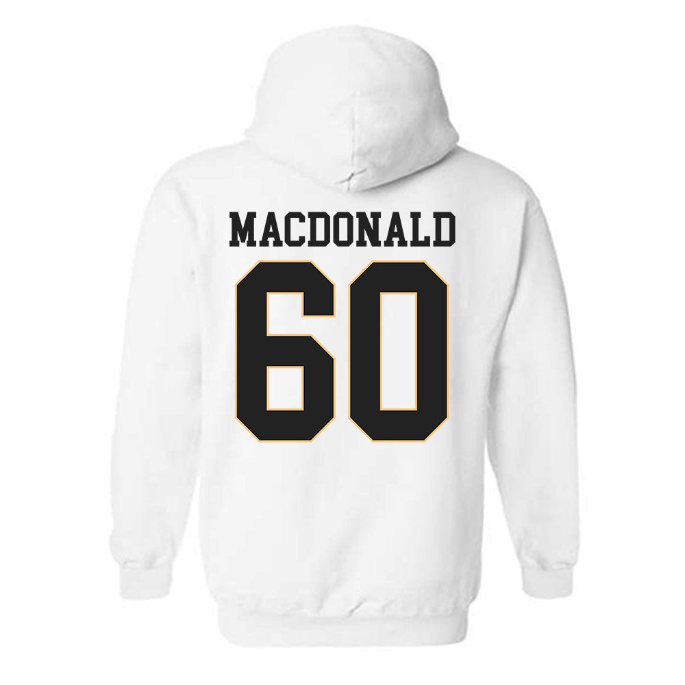 Vanderbilt - NCAA Football : Duncan MacDonald - Replica Shersey Hooded Sweatshirt-1