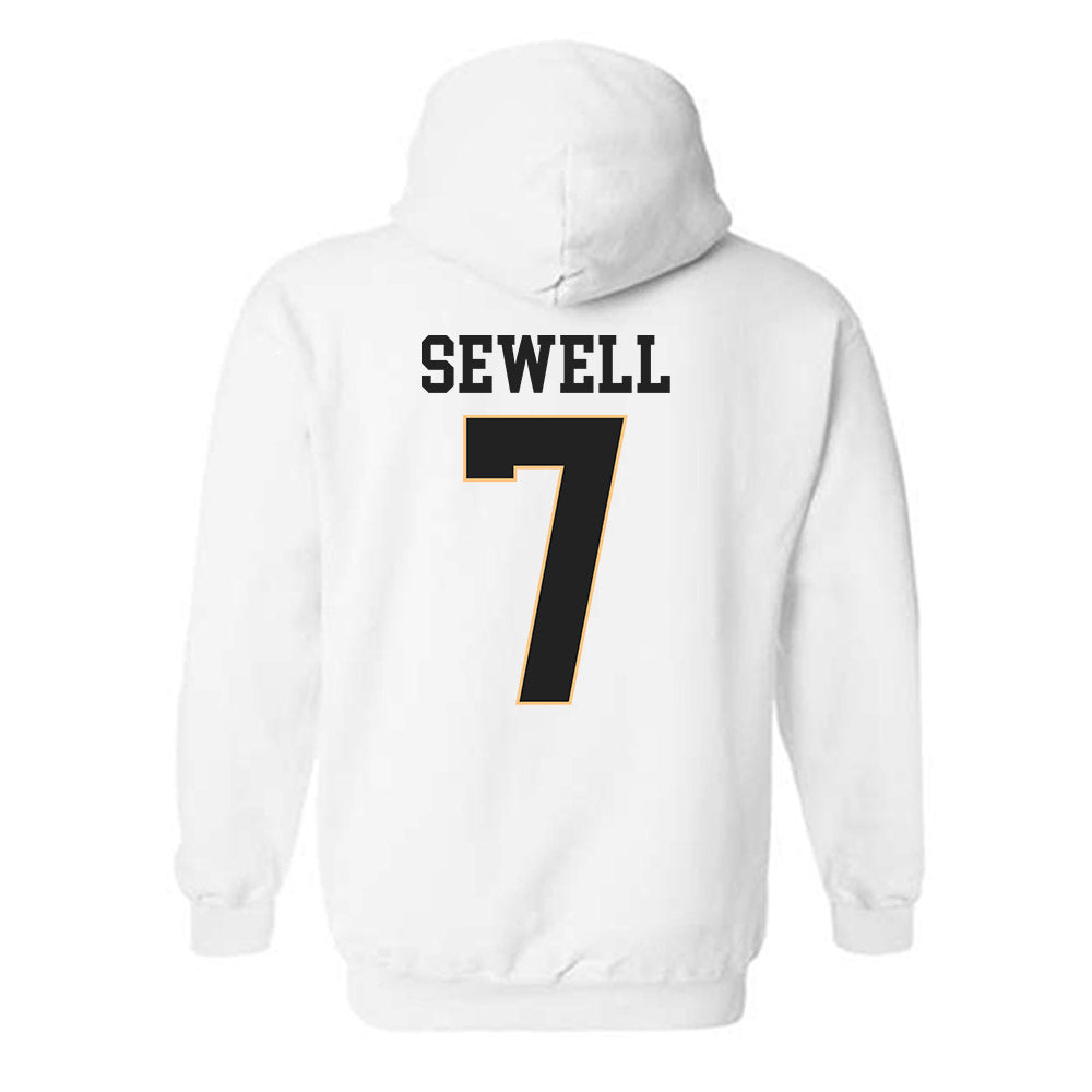 Vanderbilt - NCAA Football : Marlen Sewell - Replica Shersey Hooded Sweatshirt