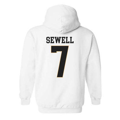 Vanderbilt - NCAA Football : Marlen Sewell - Replica Shersey Hooded Sweatshirt