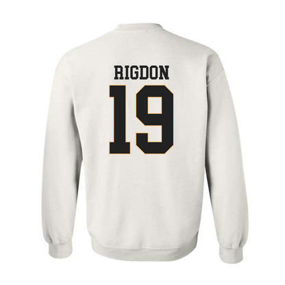 Vanderbilt - NCAA Baseball : Rustan Rigdon - Replica Shersey Crewneck Sweatshirt-1