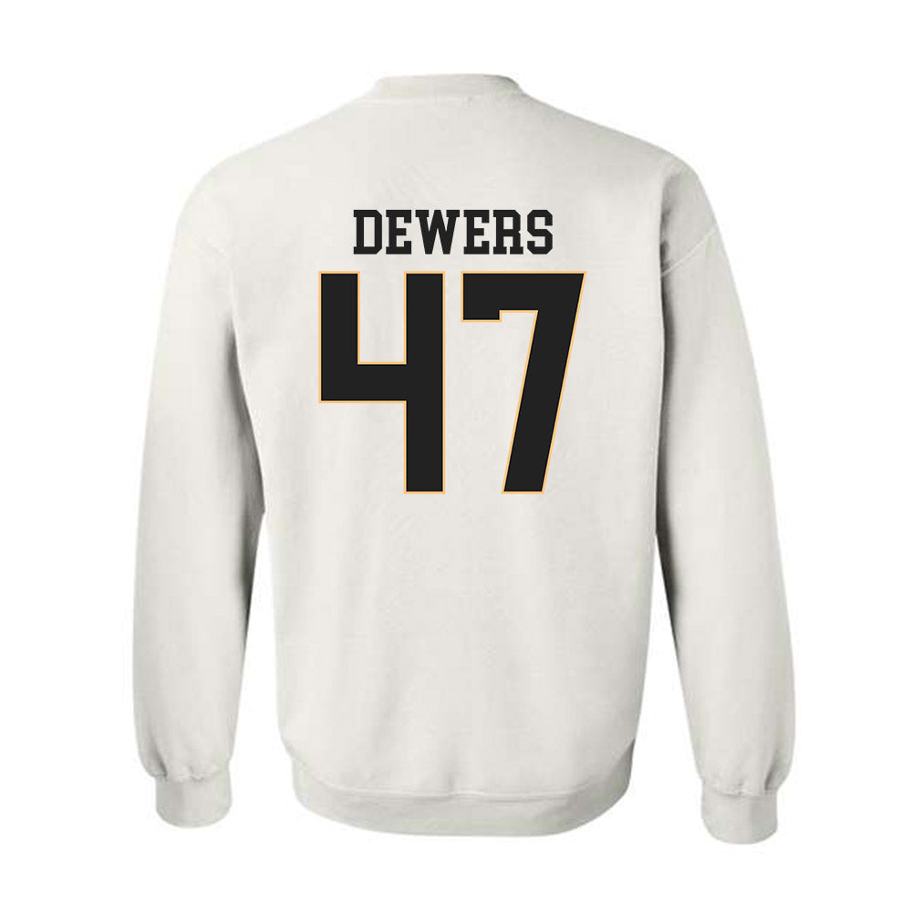 Vanderbilt - NCAA Football : Justin Dewers - Replica Shersey Crewneck Sweatshirt-1