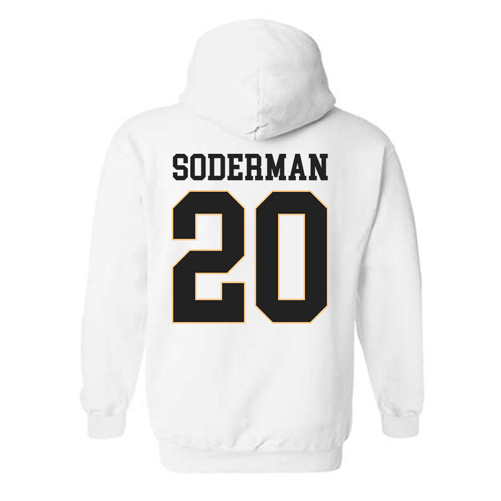 Vanderbilt - NCAA Women's Soccer : Susanna Soderman - Replica Shersey Hooded Sweatshirt-1
