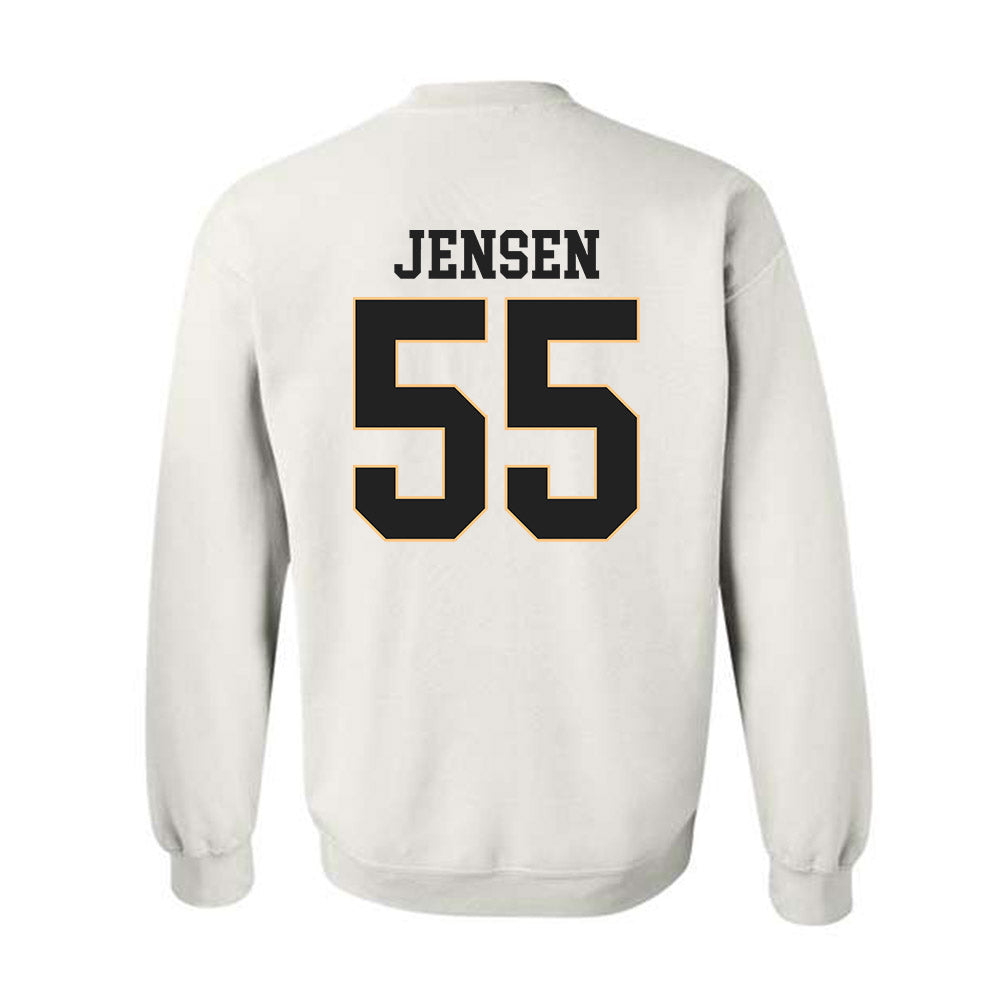 Vanderbilt - NCAA Baseball : Max Jensen - Replica Shersey Crewneck Sweatshirt-1