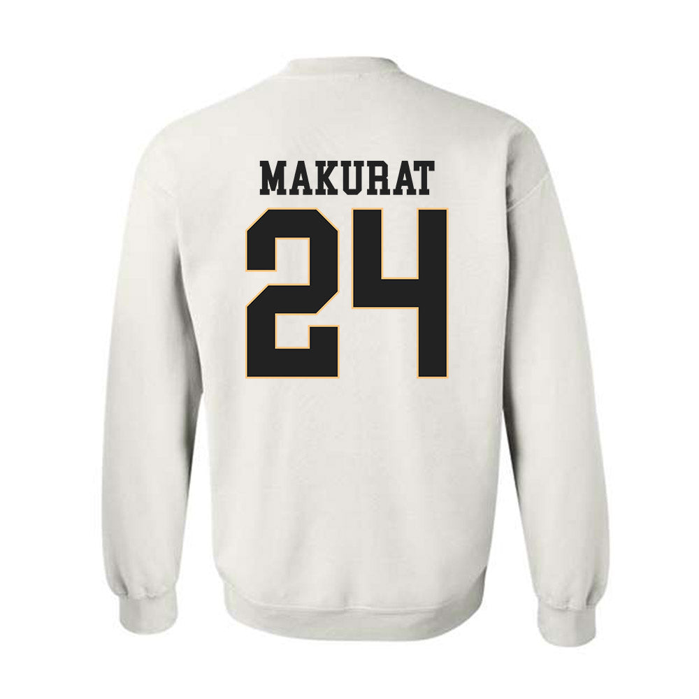 Vanderbilt - NCAA Women's Basketball : Agata Makurat - Replica Shersey Crewneck Sweatshirt-1