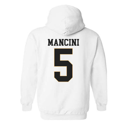 Vanderbilt - NCAA Baseball : Mike Mancini - Replica Shersey Hooded Sweatshirt