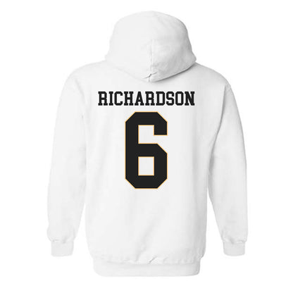 Vanderbilt - NCAA Football : Tre Richardson - Replica Shersey Hooded Sweatshirt-1
