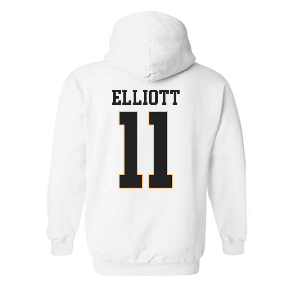 Vanderbilt - NCAA Football : Jack Elliott - Replica Shersey Hooded Sweatshirt-1
