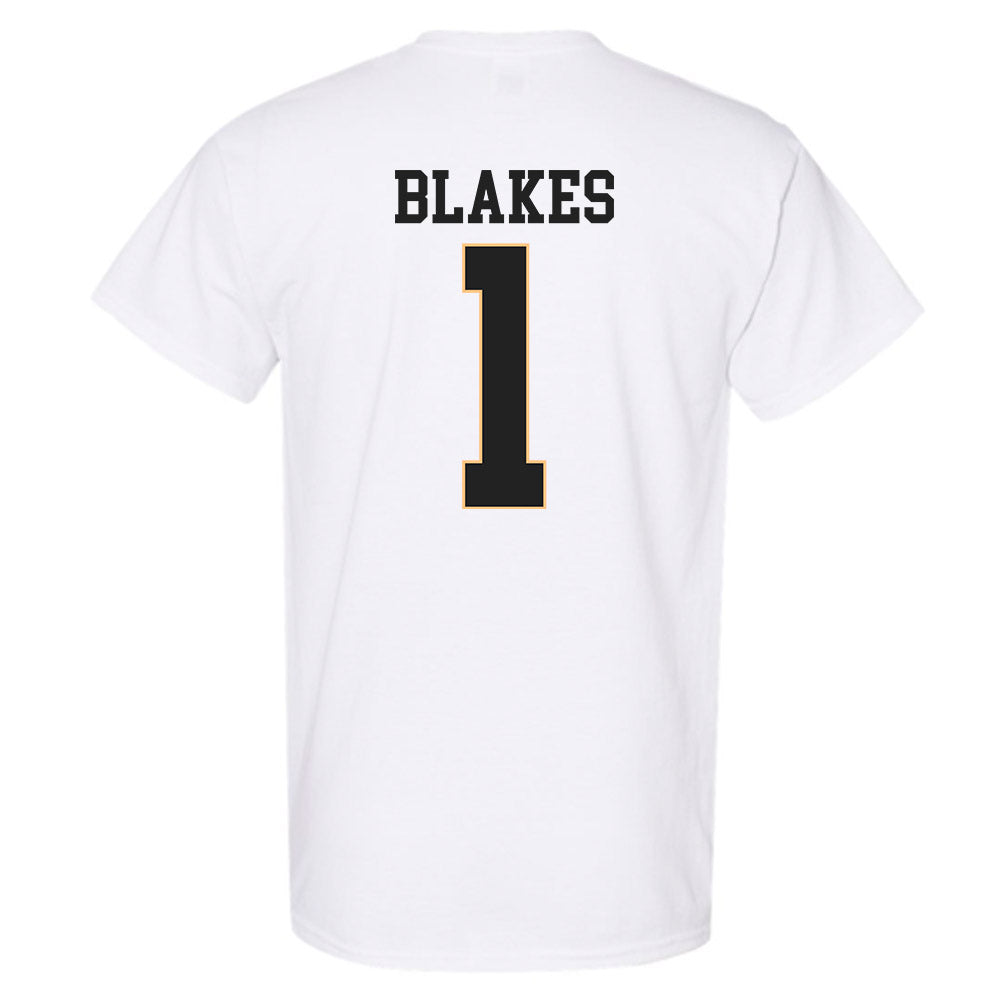 Vanderbilt - NCAA Women's Basketball : Mikayla Blakes - Replica Shersey T-Shirt-1