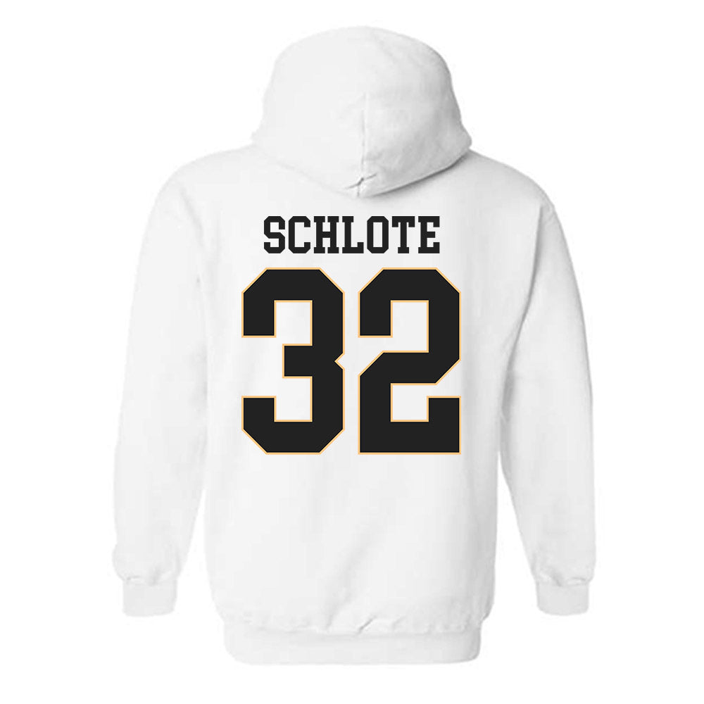 Vanderbilt - NCAA Baseball : Nate Schlote - Replica Shersey Hooded Sweatshirt-1